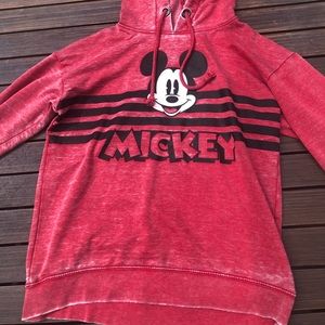 A Mickey Mouse sweatshirt